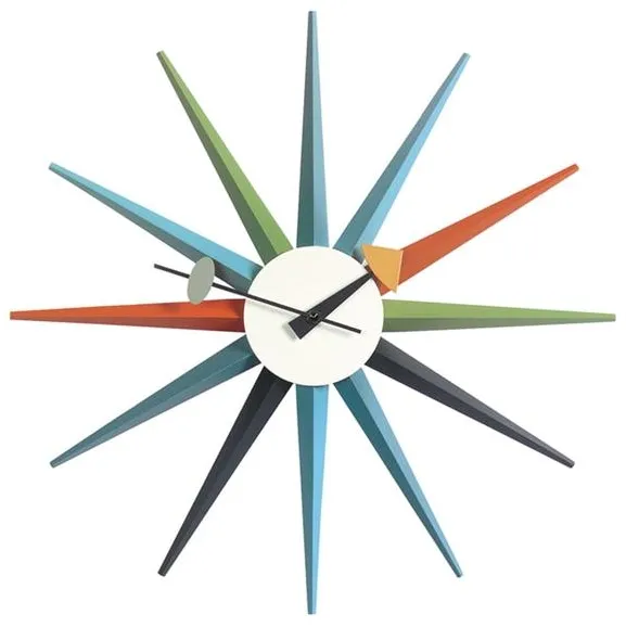 Vitra Sunburst Clock Relógio Multi