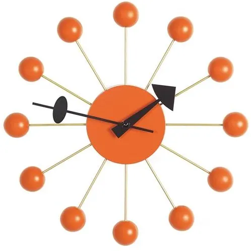 Vitra Ball Clock Relógio Laranja